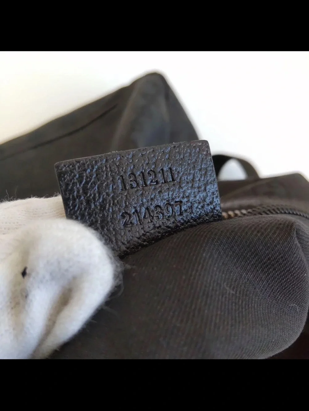 Gucci Black Crossbody Messenger Bag
